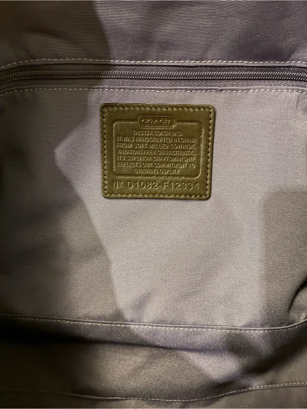 Women’s Brown Leather Tote with Tan Strap Accents